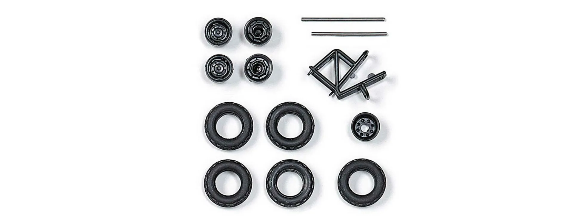 ESPEWE 95900 Zubehör-Set Räder Ifa W50 Bausatz Spur H0