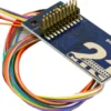 ESU 51957 Adapterplatine 21MTC für 12 verstärkte Ausgänge | Lötkontakte + Litzen | Spur H0
