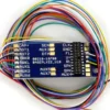 ESU 51958 Adapterplatine PluX22 für 9 Ausgänge, Lötkontakten und angelöteten Kabeln | Spur H0