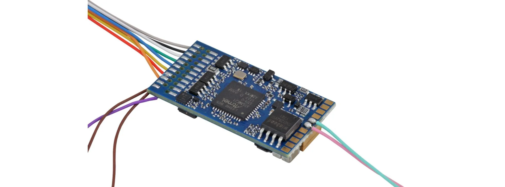 ESU 58210 LokSound 5 Fx DCC/MM/SX/M4 "Leerdecoder" 8-pin NEM652 mit Lautsprecher 11x15mm