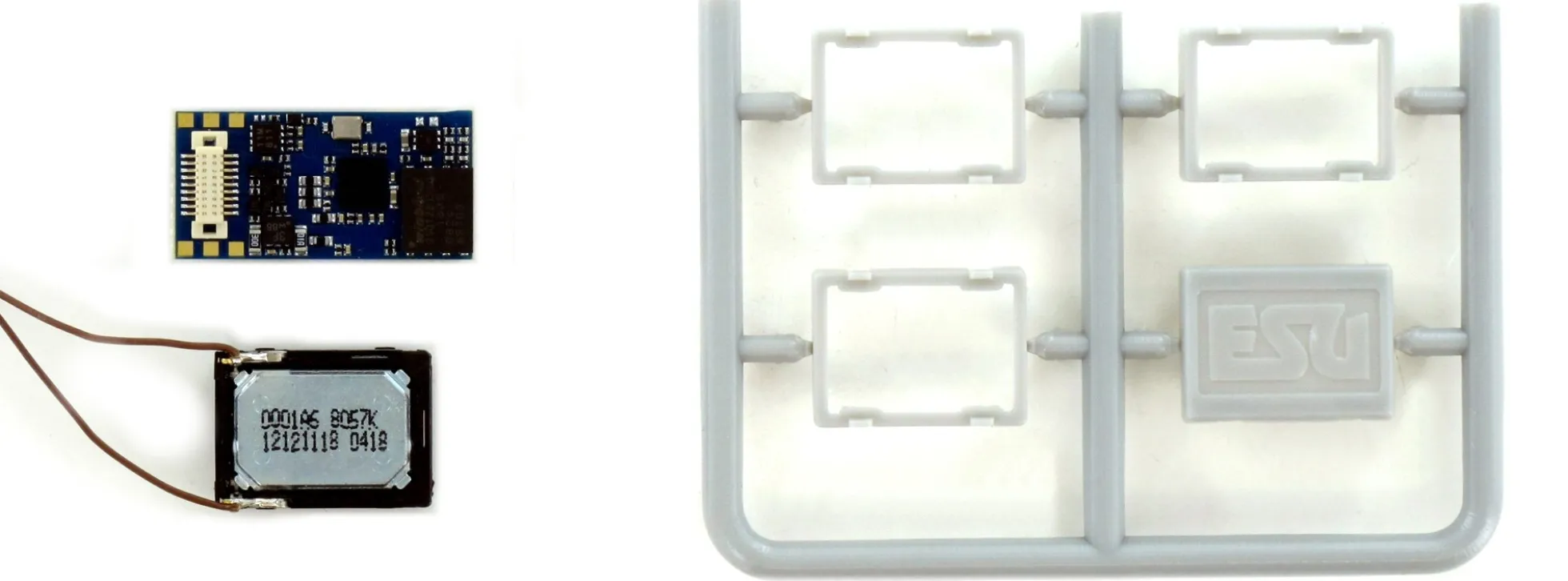 ESU 58818 LokSound 5 micro DCC/MM/SX/M4 "Leerdecoder" | Next18 | mit Lautsprecher 11x15mm