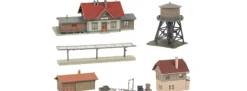 FALLER 239011 Aktions-Set Bahnhof Feldsee | Gebäude Bausatz Spur N