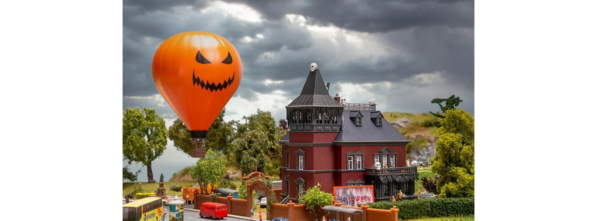 FALLER 239009 Aktions-Set Halloween | Gebäude Bausatz Spur N