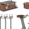 FALLER 134004 Aktions-Set Sessellift | Gebäude Bausatz Spur H0