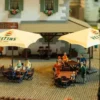 FALLER 180437 Biergarten-Set Veltins | Bausatz Spur H0