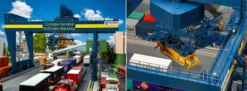 FALLER 120291 Containerbrücke GVZ Hafen Nürnberg | Bausatz Spur H0