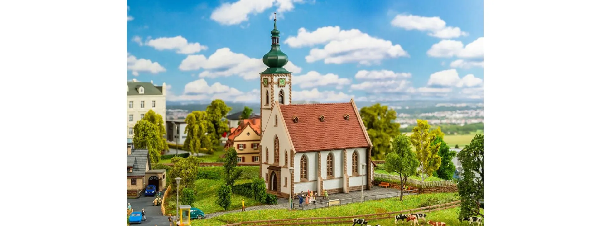 FALLER 231726 Dorfkirche | Gebäude Bausatz Spur N