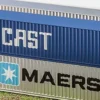 FALLER 272841 40ft Hi-Cube Container CAST Fertigmodell 1:160