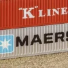 FALLER 272821 40ft Hi-Cube Container MAERSK Fertigmodell 1:160