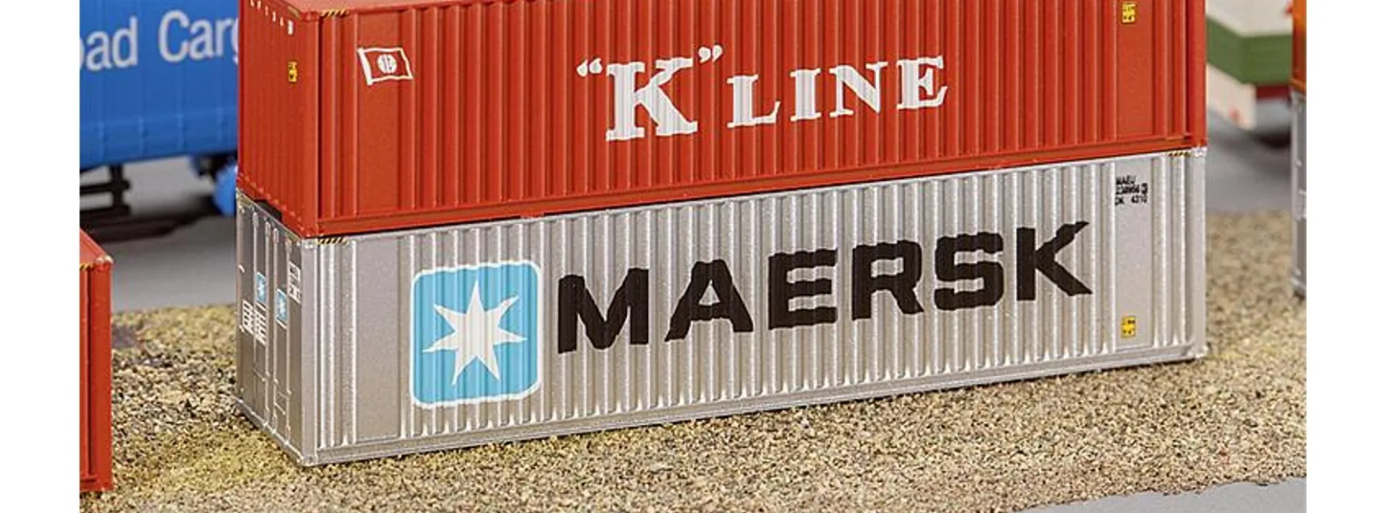FALLER 272821 40ft Hi-Cube Container MAERSK Fertigmodell 1:160