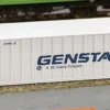 FALLER 272840 48ft Rib-Side Container GENSTAR Fertigmodell 1:160