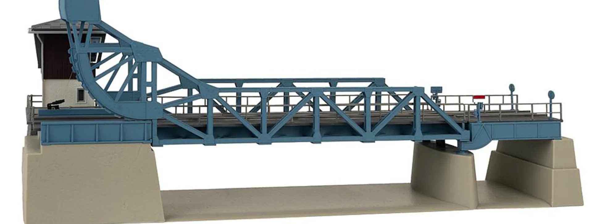 FALLER 120506 Klappbrücke mit Antrieb | Gebäude Bausatz Spur H0