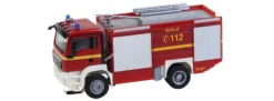 FALLER 161599 MAN TGS Löschfahrzeug Feuerwehr CarSystem Fahrzeug Spur H0