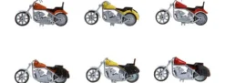 FALLER 180603 Motorräder Bausatz | 6 Stück | Spur H0