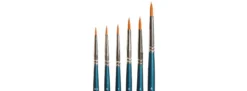 FALLER 172151 Pinsel-Set Rundpinsel synthetisch 6 Stück Zubehör