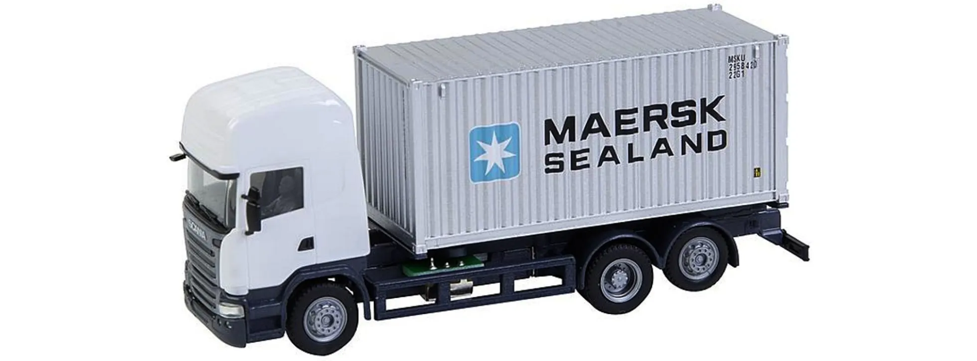 FALLER 161598 Scania R 2013 TL mit Seecontainer MAERSK CarSystem Fahrzeug Spur H0