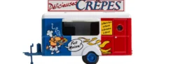 FALLER 182301 Verkaufswagen Crepes Imbisswagen | Modell Anhänger 1:87