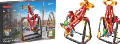 fischertechnik 569019 ADVANCED Crazy Rides | 364 Teile | 4 Modelle | Ab 8 Jahren