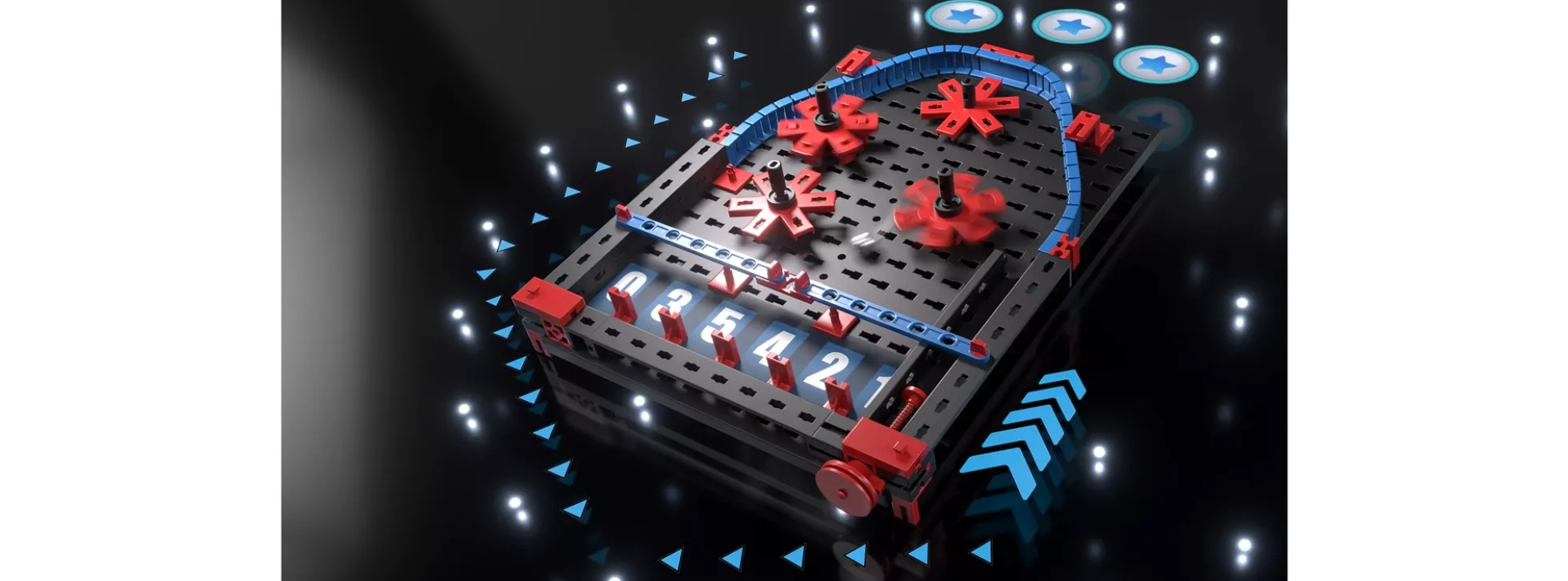 fischertechnik 569015 ADVANCED Pinball | 89 Teile | Ab 7 Jahren