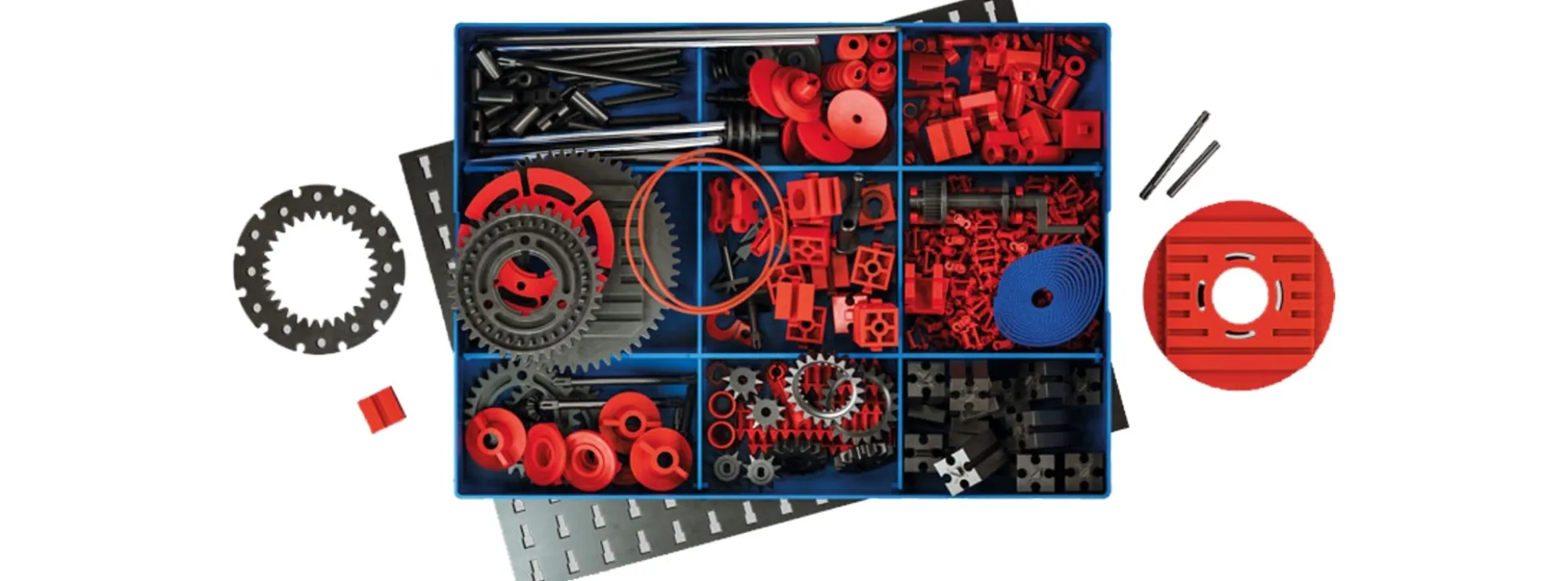 fischertechnik 554196 PLUS Creative Box Mechanics - Bauteileset | 290 Teile