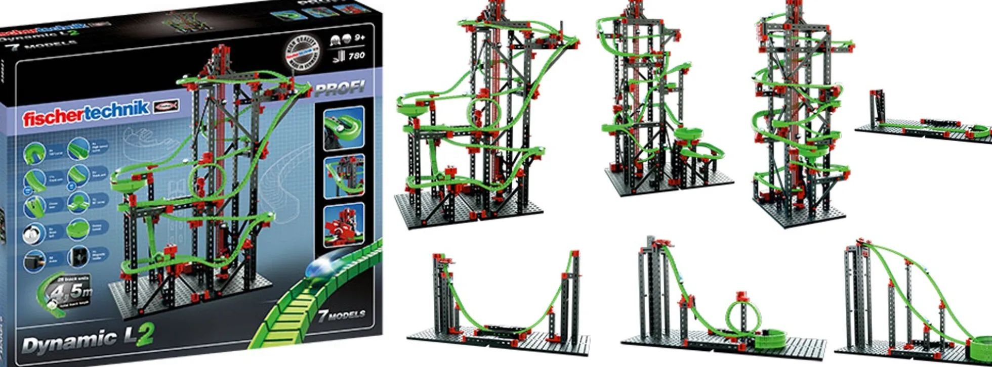 fischertechnik 536621 PROFI Dynamik L2 Kugelparcours