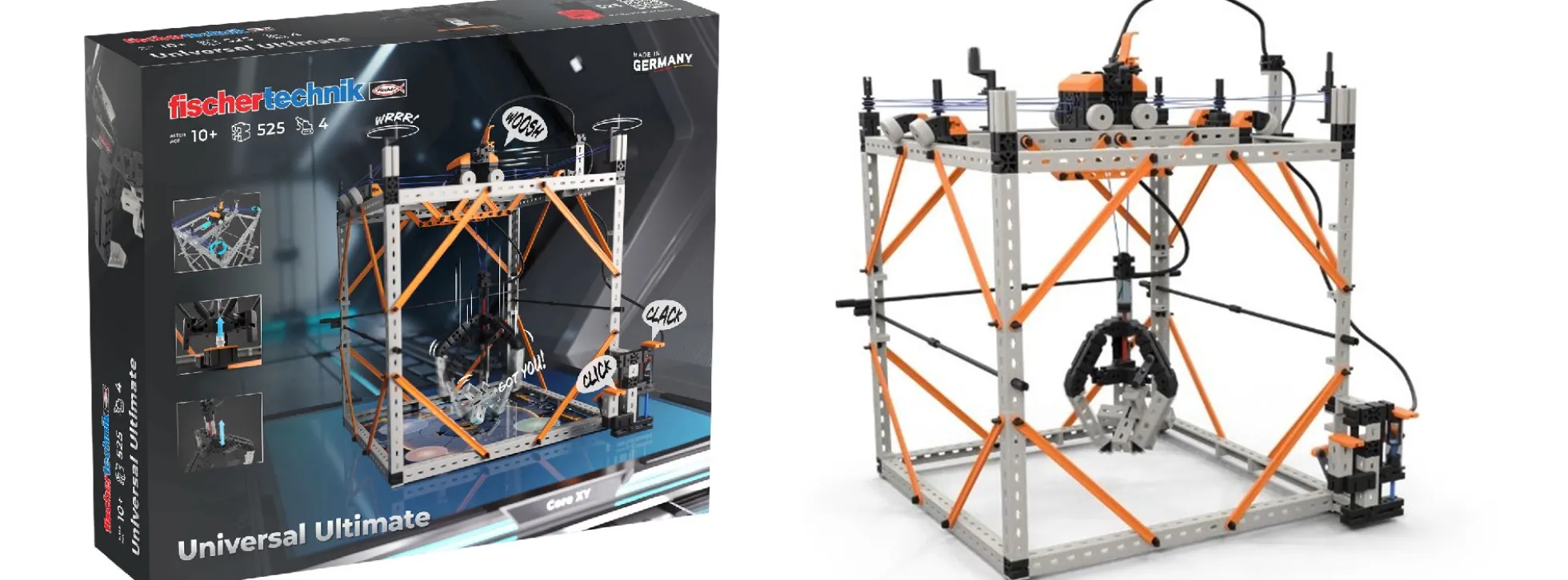 fischertechnik 576102 TECHNIK Universal Ultimate | 525 Teile | ab 10 Jahren