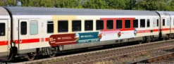 FLEISCHMANN 6260137 Schnellzugwagen Bpmmz 2. Kl. - 55 Jahre InterCity - DB AG | Spur N