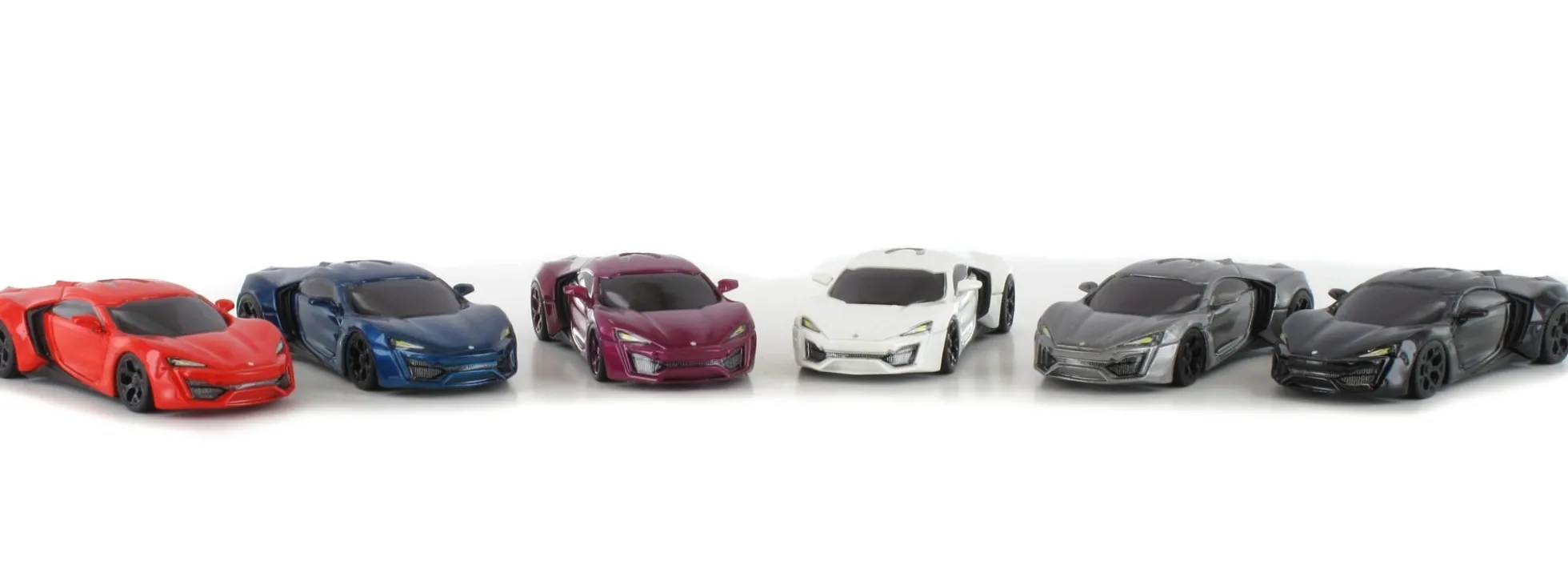 Fronti-Art AS015-107 W-Motors Lykan HyperSport schwarz Modellauto 1:87