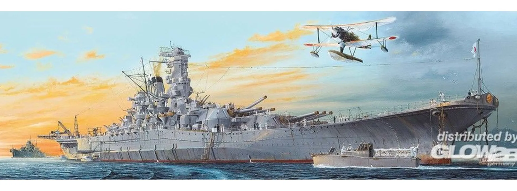 Glow2B 5058052000 YAMATO Schlachtschiff | Schiff Bausatz 1:200