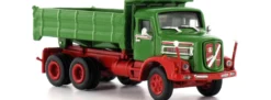 GMTS G8700140 ÖAF Tornado 6x6 Kipper grün/rot LKW-Modell 1:87