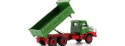 GMTS G8700140 ÖAF Tornado 6x6 Kipper grün/rot LKW-Modell 1:87