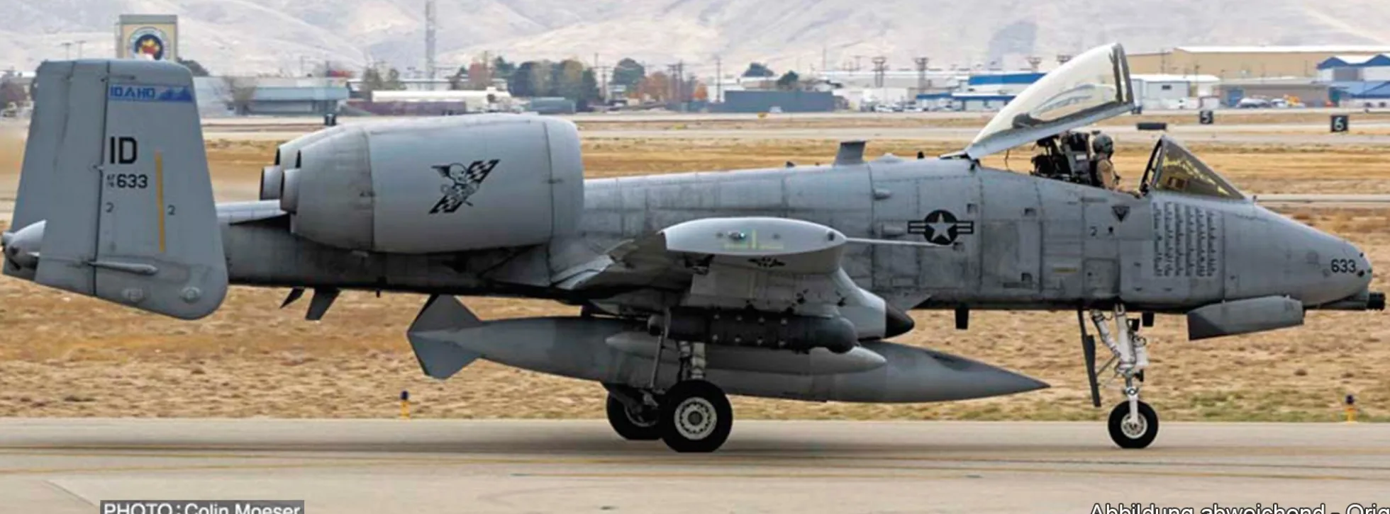HASEGAWA 02451 A-10C Thunderbolt II 190 EFS Skullbangers | Flugzeug Bausatz 1:72