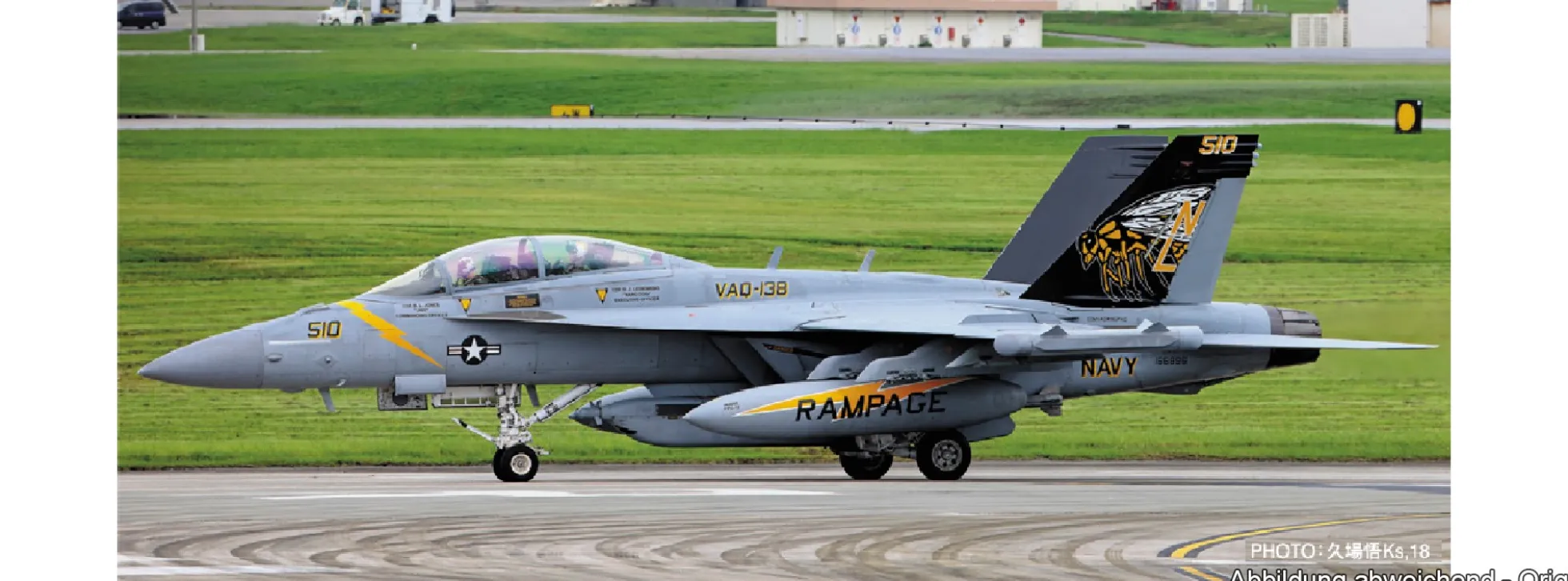 HASEGAWA 02461 EA-18G Growler VAQ-138 | Flugzeug Bausatz 1:72