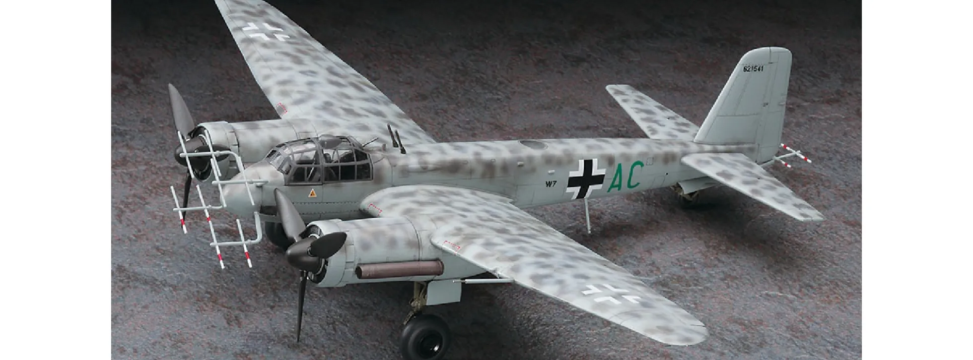 HASEGAWA E32 Junker Ju88G-6 | Flugzeug Bausatz 1:72