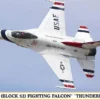 HASEGAWA 02495 General Dynamics F-16C Fighting Falcon Thunderbirds | Flugzeug Bausatz 1:72