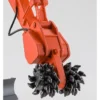 HASEGAWA 666111 Hitachi Bagger ZAXIS 135 US mit Fräskopf | Baumaschinen Bausatz 1:35