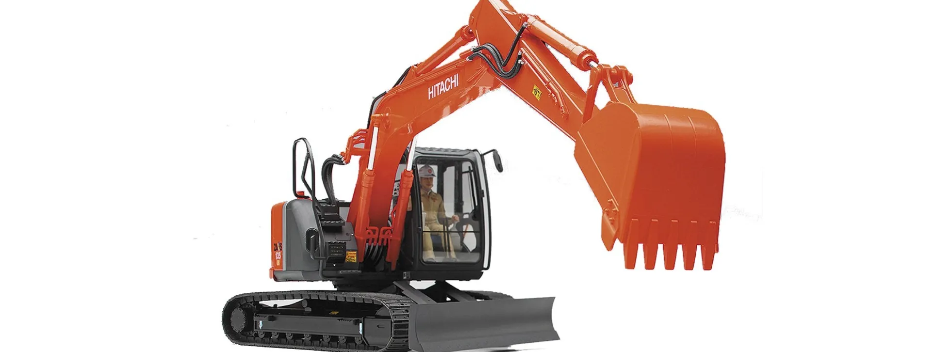 HASEGAWA 66001 Hitachi Bagger ZAXIS 135 US | Baumaschinen Bausatz 1:35