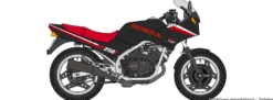 HASEGAWA 21755 Honda VT250F schwarz | Motorrad Bausatz 1:12
