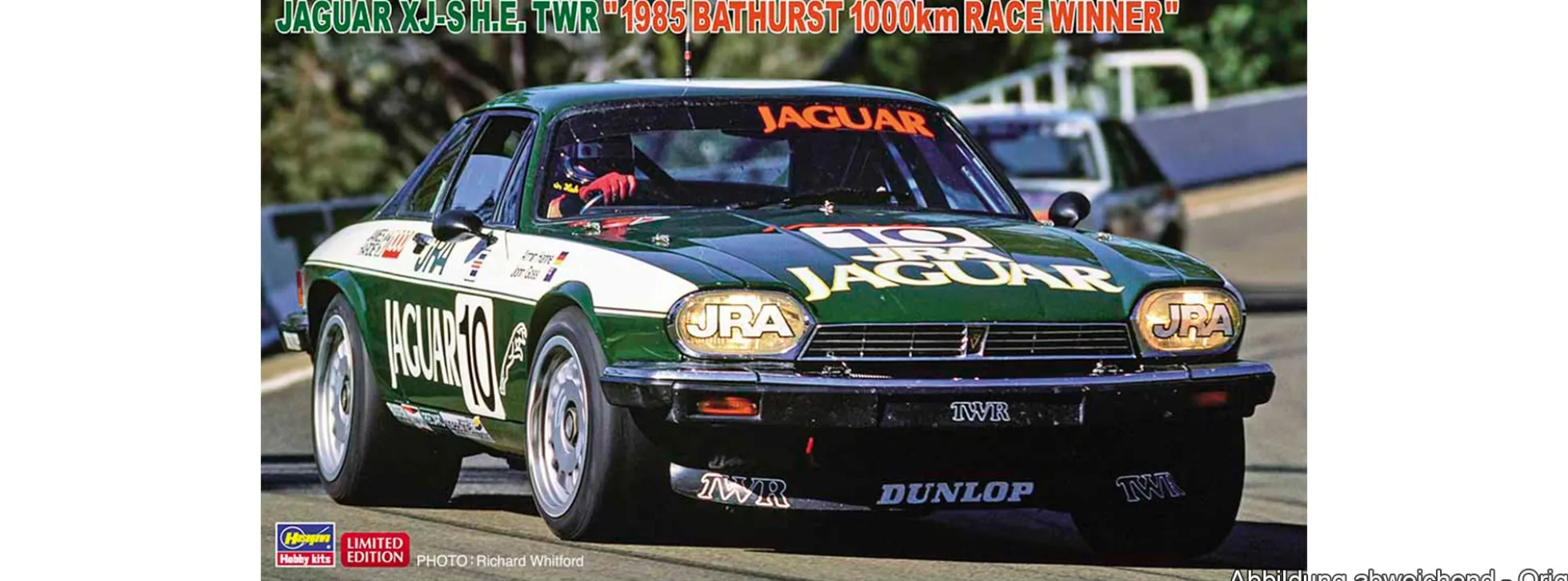 HASEGAWA 20800 Jaguar E XJ-S H.E. TWR - 1985 Bathurst 1000km Rennsieger | Auto Bausatz 1:24