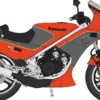 HASEGAWA 21751 Kawasaki KR250 Rot/Grau | Motorrad Bausatz 1:12