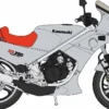 HASEGAWA 21747 Kawasaki KR250 Silberfarben | Motorrad Bausatz 1:12
