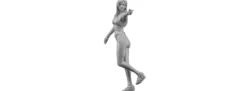 HASEGAWA 52317 Sculpture Beautys No. 2 Furimuki | Figuren Bausatz 1:20