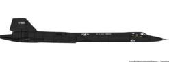HASEGAWA 02464 SR-71 Blackbird Typ A Erste Einheit | Flugzeug Bausatz 1:72