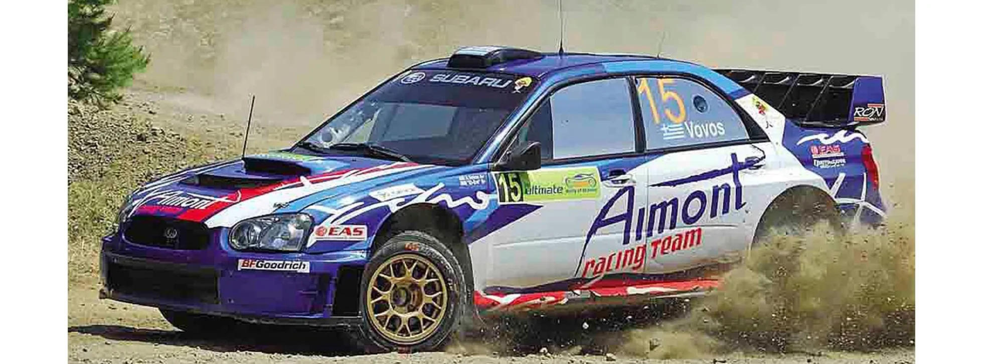 HASEGAWA 620558 Subaru Impreza WRC Akropolis Rally | Auto Bausatz 1:24