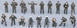 HASEGAWA 636005 U.S. Piloten und Bodencrew 1/48