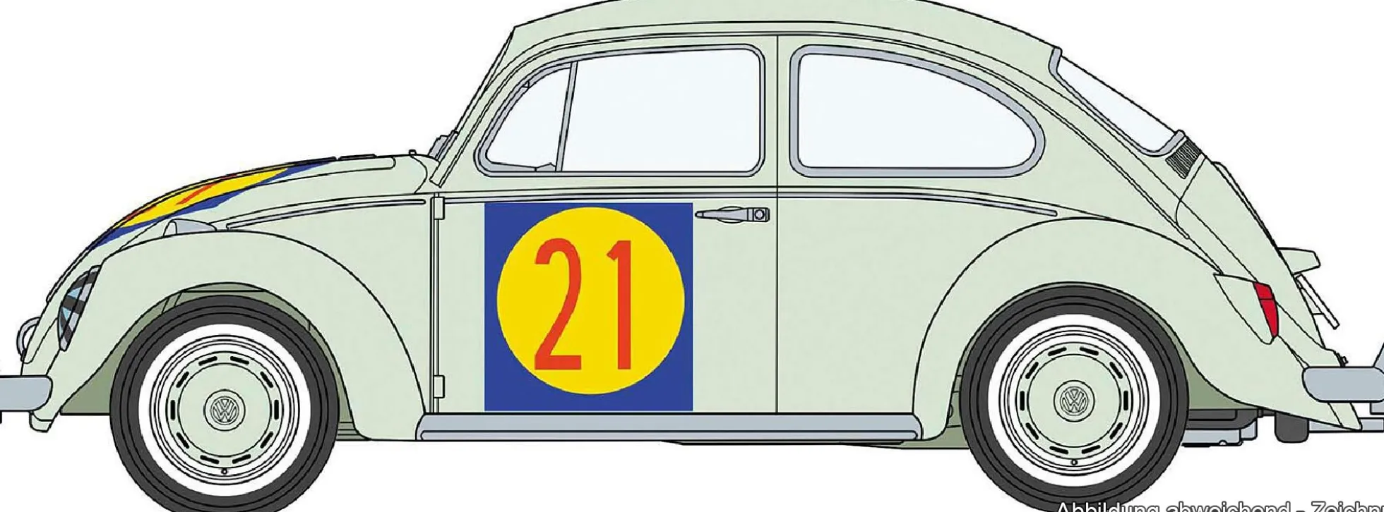 HASEGAWA 20623 VW Käfer 1963 Nippon Grand Prix | Auto Bausatz 1:24