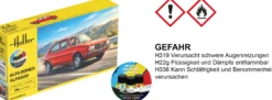 Heller 56182 Alfa Romeo Alfasud | Starter-Kit | Auto Bausatz 1:43