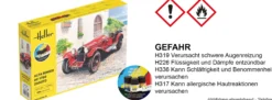 Heller 56715 Alfa Romeo 6C 1750 Zagato | Starter Kit | Auto Bausatz 1:24