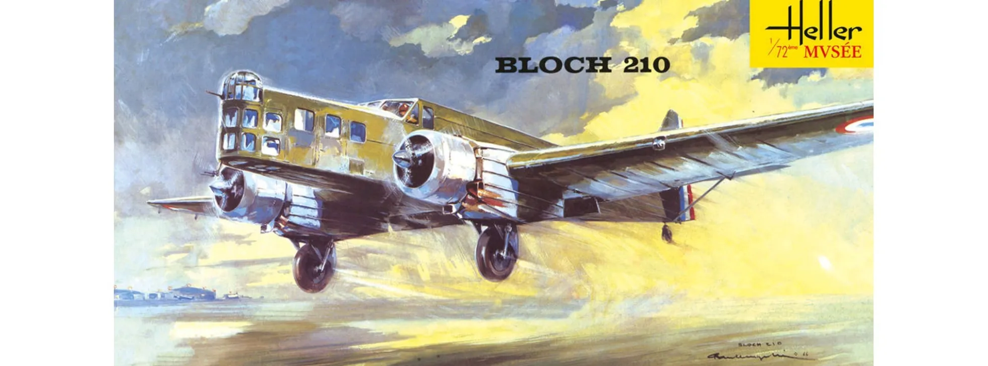 Heller 80397 Bloch MB.210 | Flugzeug Bausatz 1:72