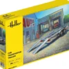 Heller 80774 Car Transporter Trailer | Anhänger Bausatz 1:24